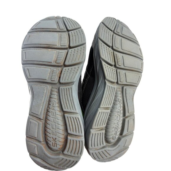 Skechers Boundless Boys Sneakers Kids Shoe Size US 1.5 M Wide Fit Black/Green - Picture 6 of 9